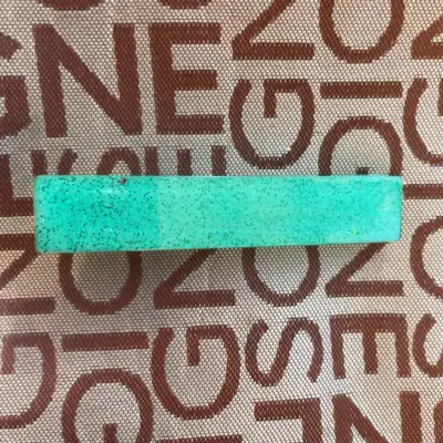 Sponka do vlasů -zelená