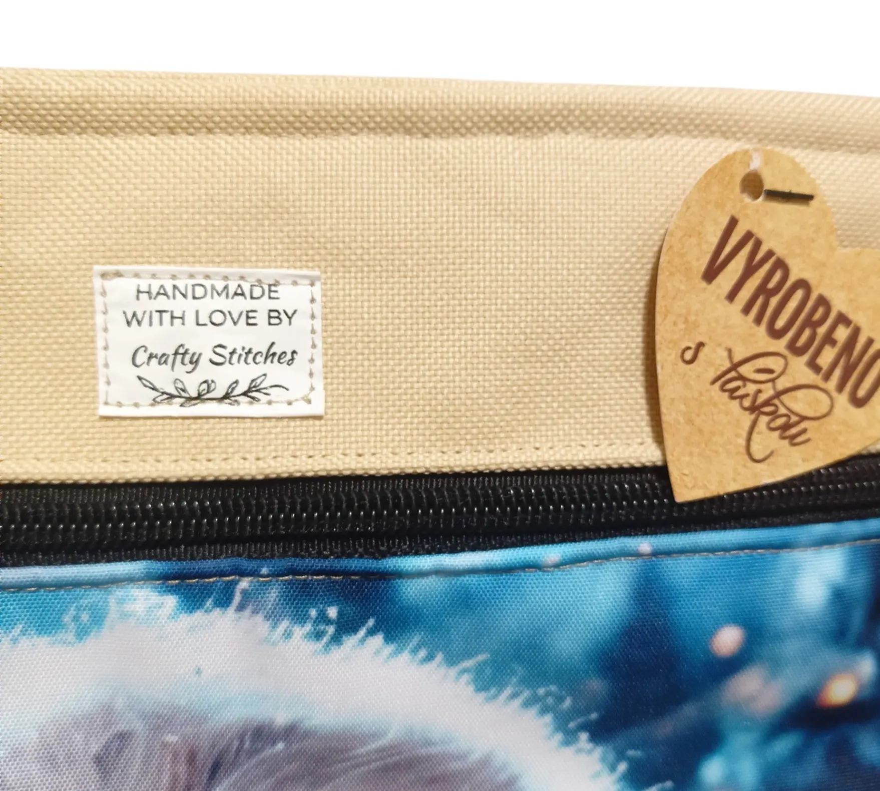 Crossbody kabelka CRAFTY STITCHES - Sovička 4